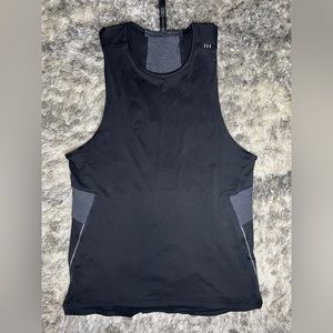 Men’s Medium Grey Black Lululemon Tank Top